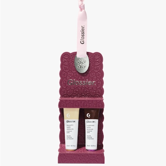 💝NEW GLOSSIER Lip Balm Set💝 Biscotti and Espresso - Picture 3 of 3